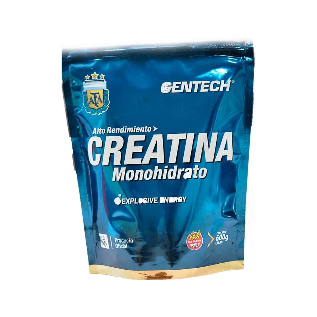 Gentech - Creatina monohidrato x 500 gr