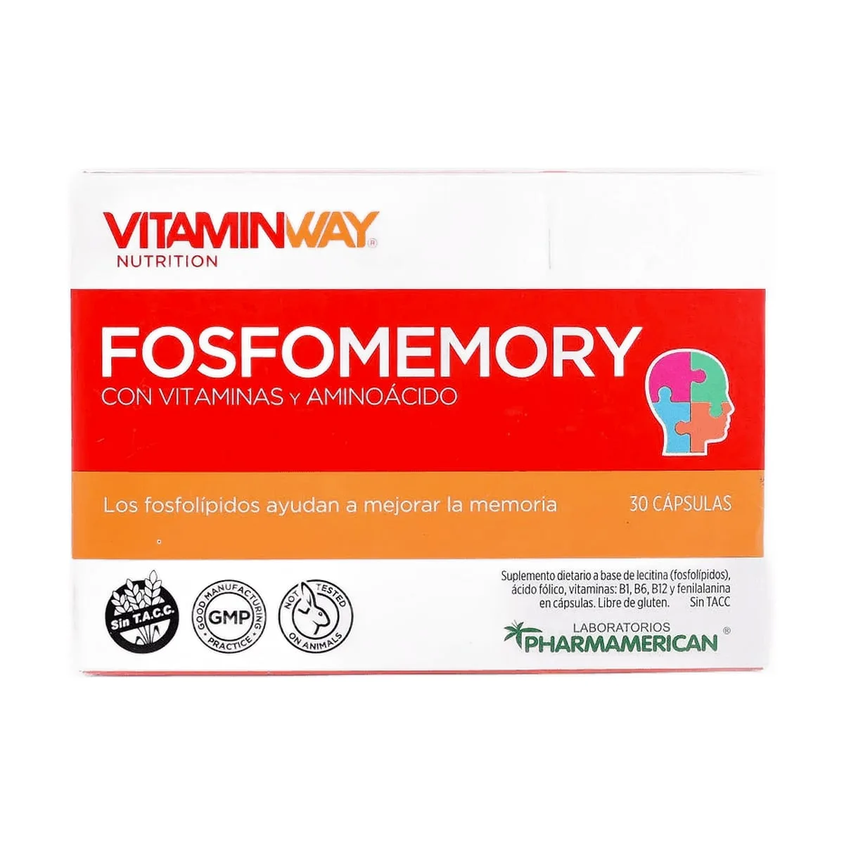 Vitamin Way - Fosfomery plus x 30 cap
