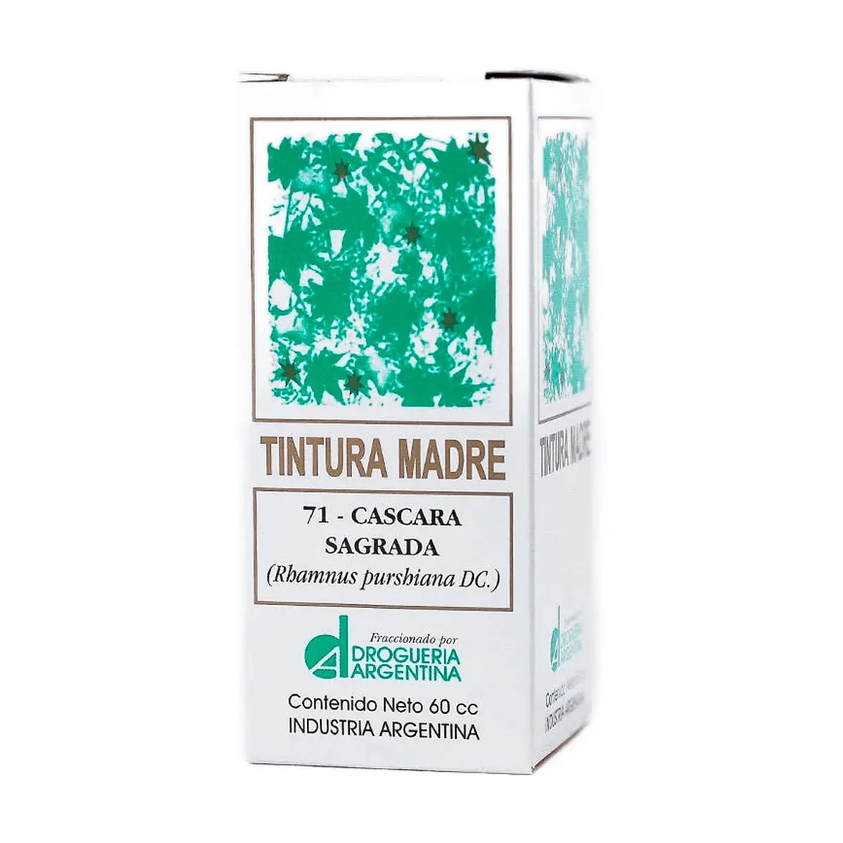 Drogueria Argentina - Tintura madre cascara sagrada x 60 cc
