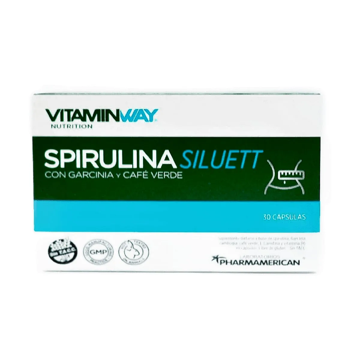 Vitamin Way - Spirulina siluett x 30 cap