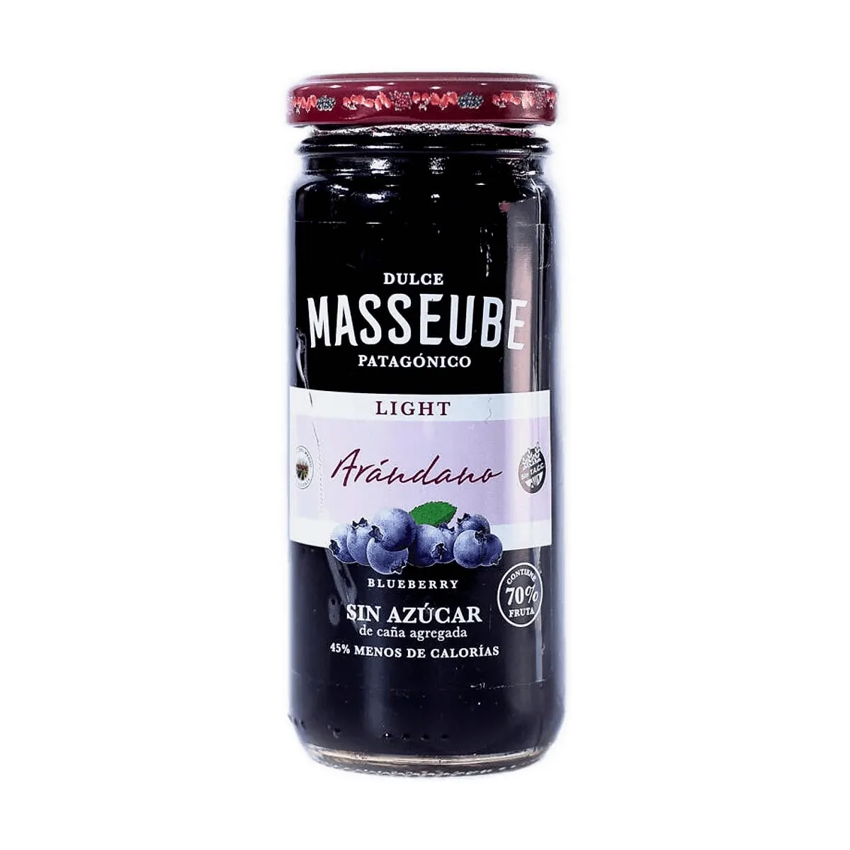 Masseube - Mermelada arandano ligth x 260 gr