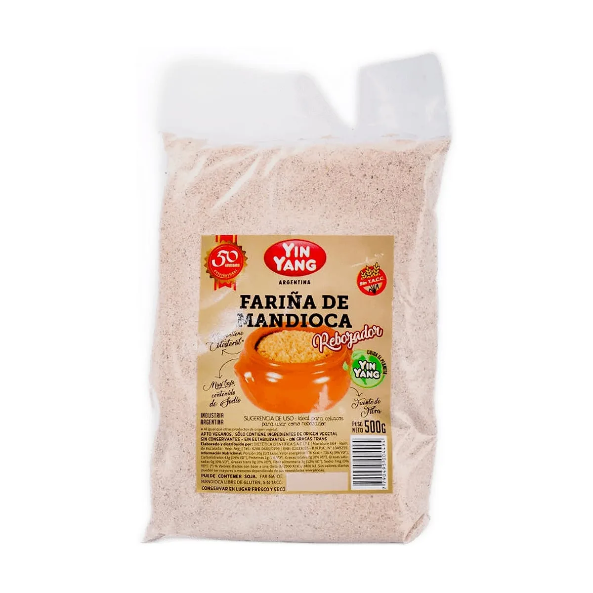 Yin Yang - Fariña de mandioca x 500 gr