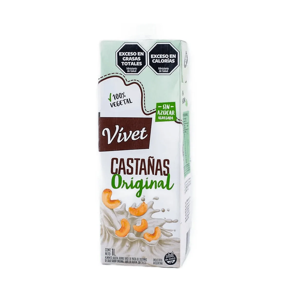 Vivet - Leche de castañas original x 1 lt