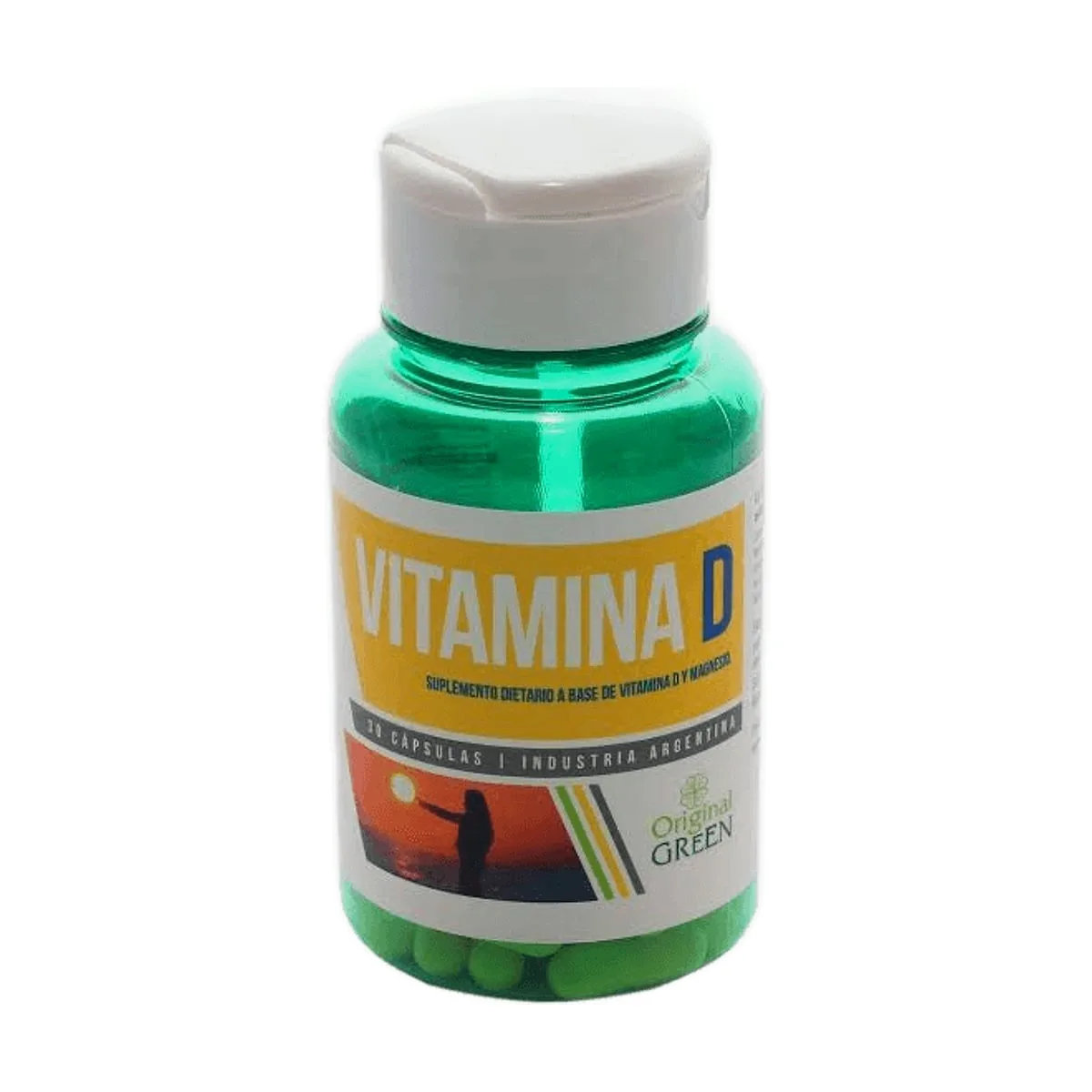 Original Green - Vitamina D x 30 cap