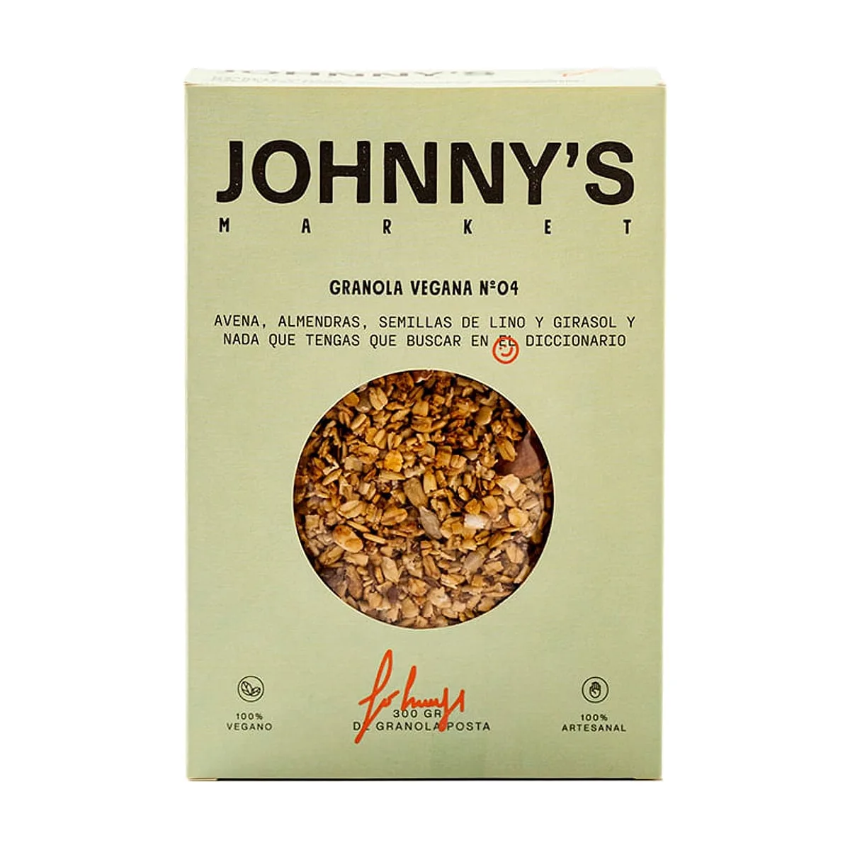 Johnny´s - Granola vegana x 300 gr