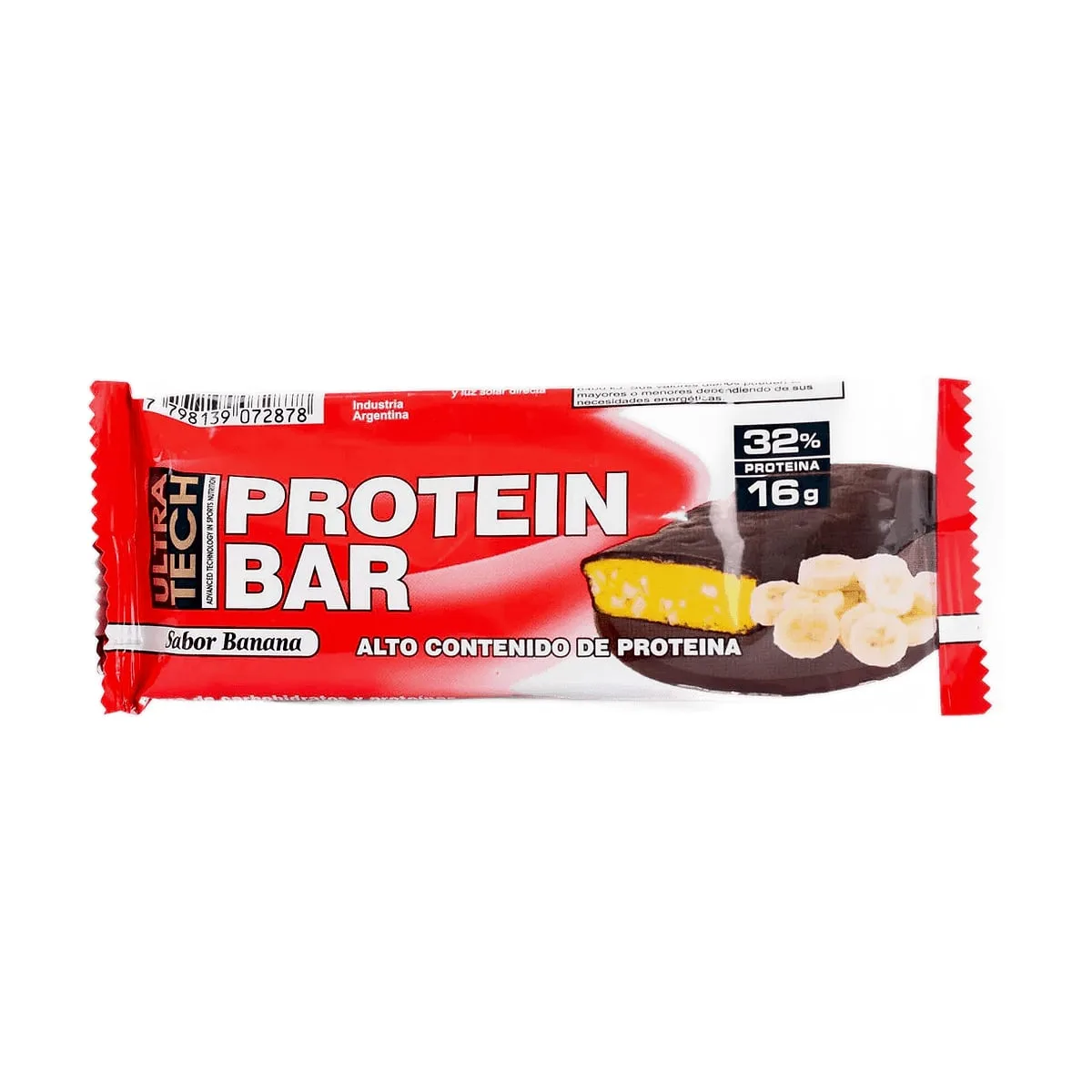 Ultra Tech - Barra proteica banana x 50 gr