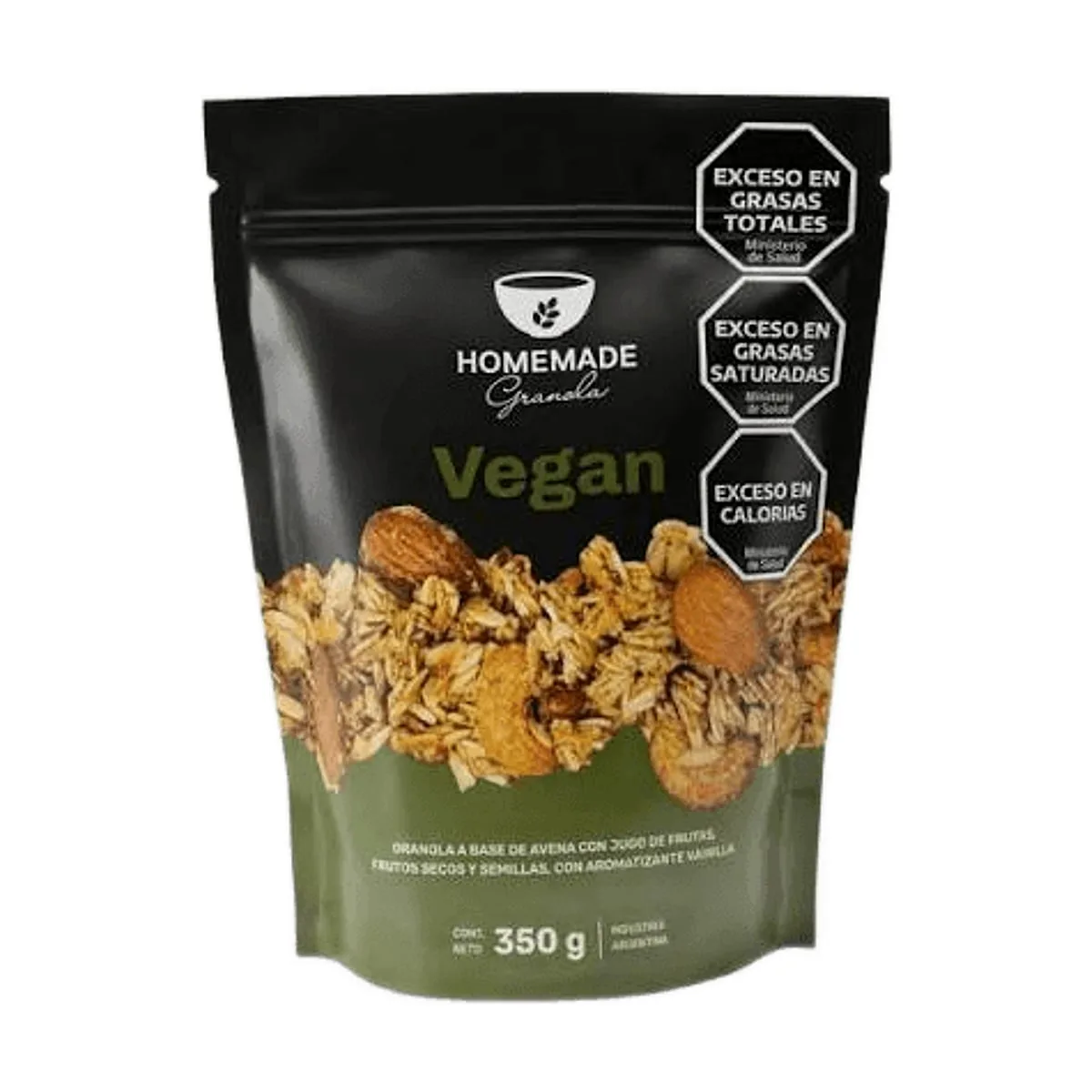 Homemade - Granola vegan crunch x 350 gr
