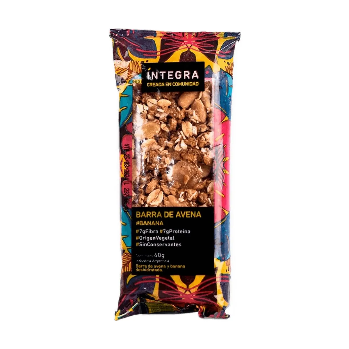 Integra - Barritas de avena y banana x 40 gr