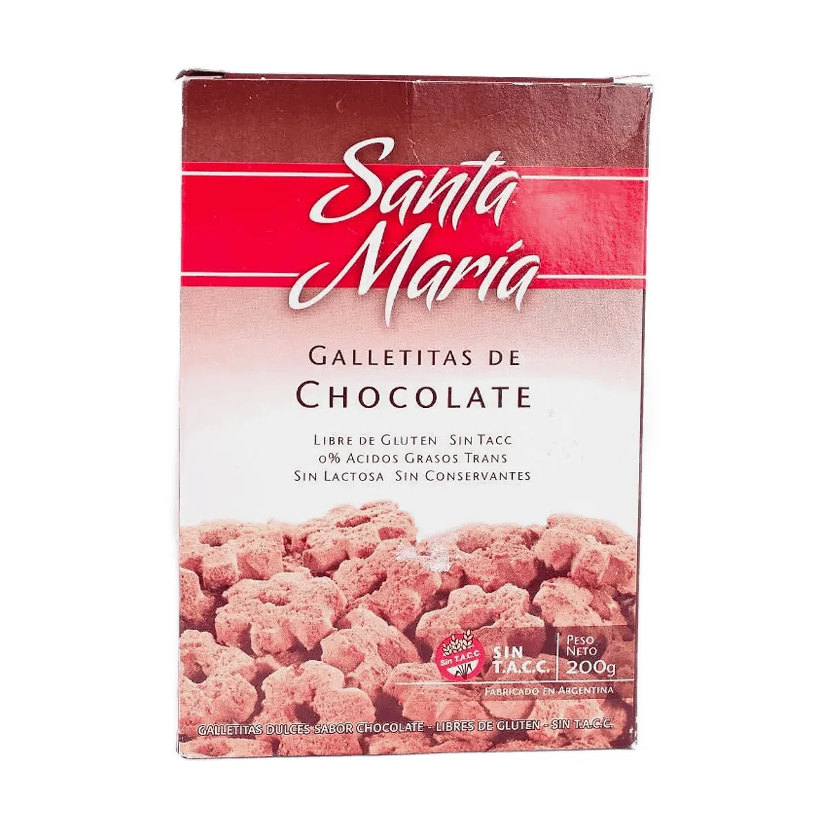 Santa Maria - Galletitas de chocolate x 200 gr