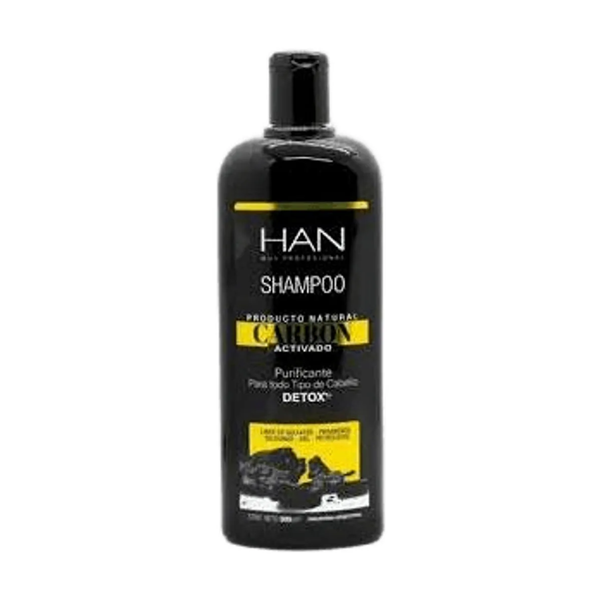 Han - Shampoo carbon activado detox x 500 cc