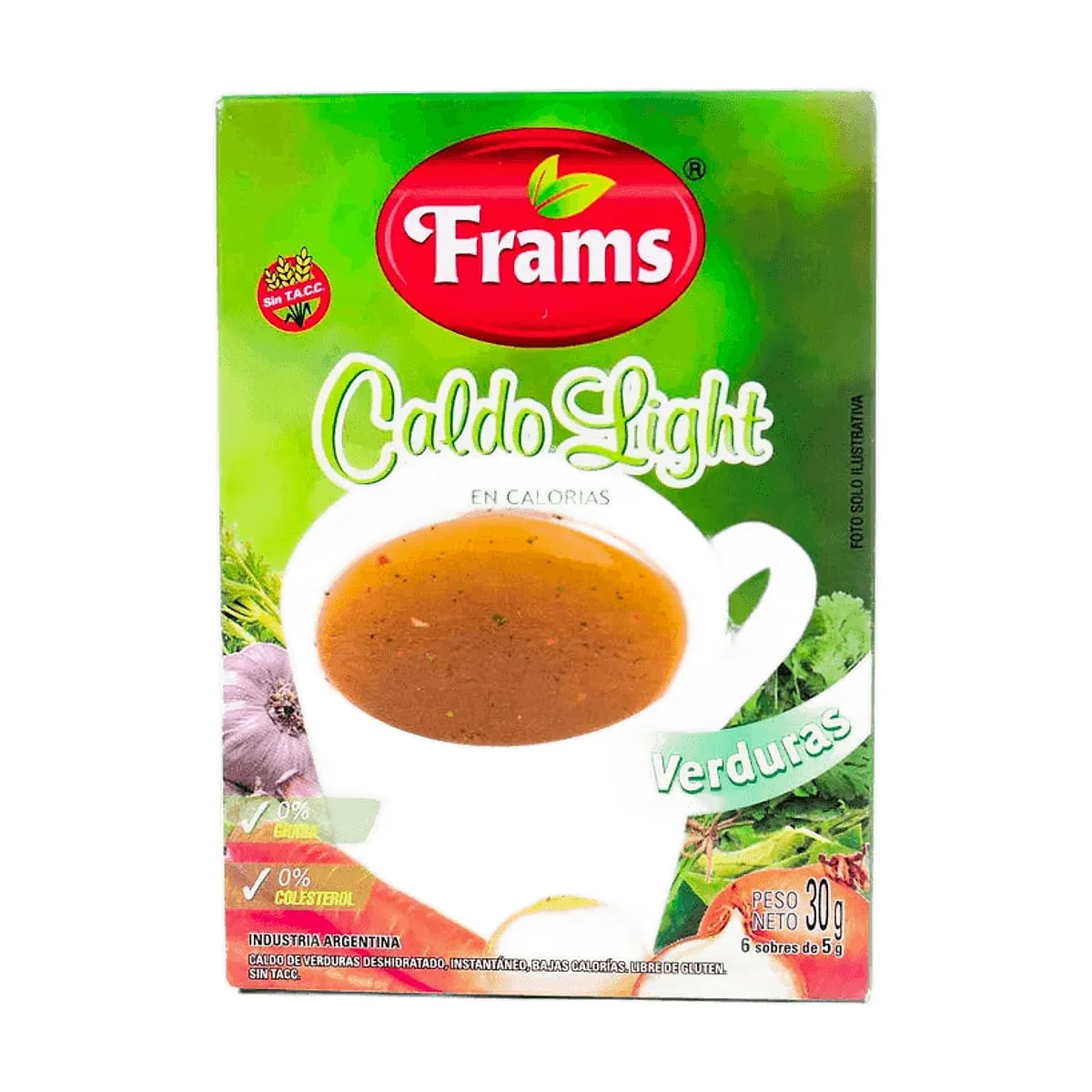 Frams - Sopa instantanea light de verduras x 50 gr