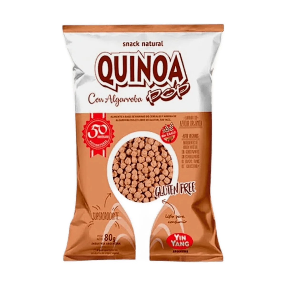 Yin Yang - Quinoa pop sin gluten x 80 gr