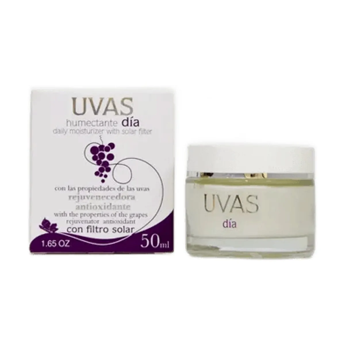 Uvas - Humectante con filtro solar x 50 ml