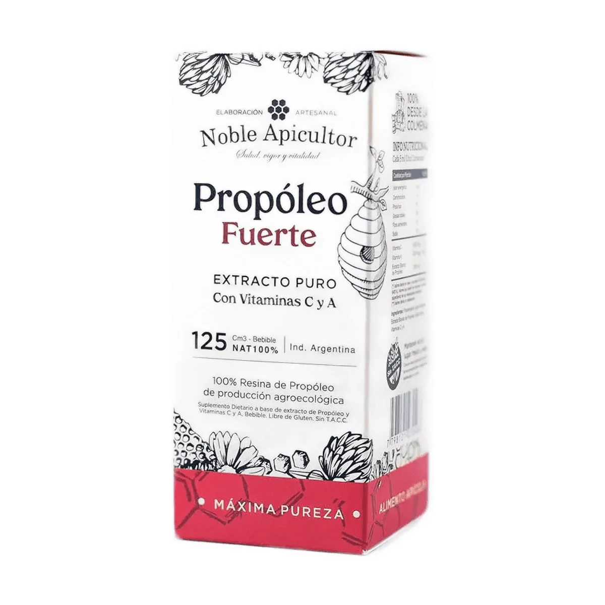 Noble Apicultor - Propoleo bebible fuerte x 125 cc