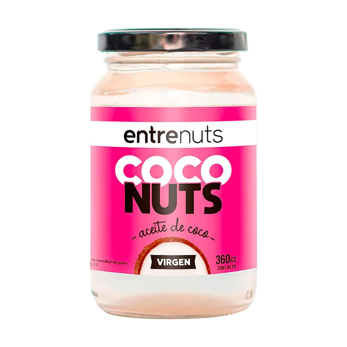 Entrenuts - Aceite de coco virgen x 1000 cc