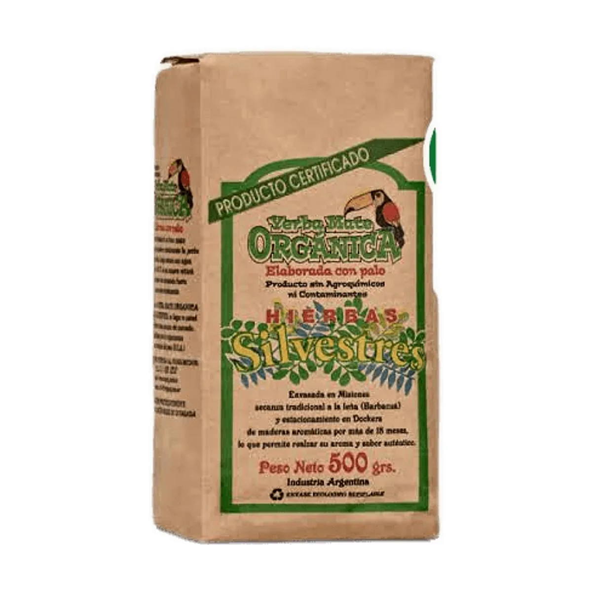Hierbas Silvestres - Yerba mate organica x 500 gr