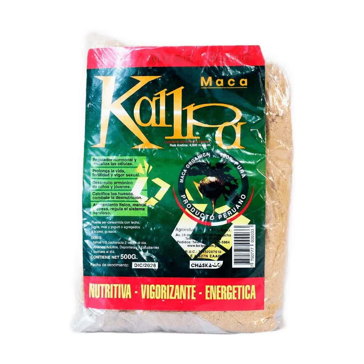Kalpa - Maca en polvo x 500 gr