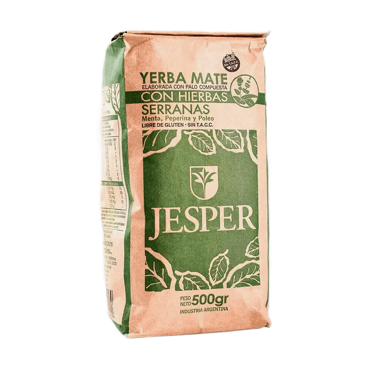 Jesper - Yerba con hierbas x 500 gr