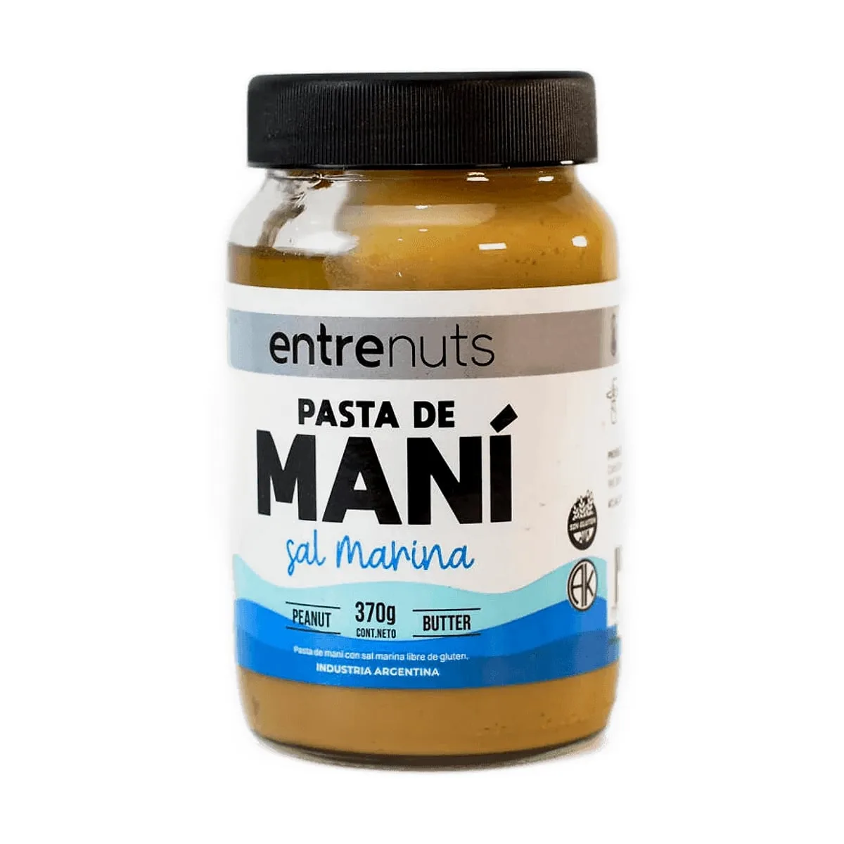 Entrenuts - Pasta de mani con sal marina x 370 gr