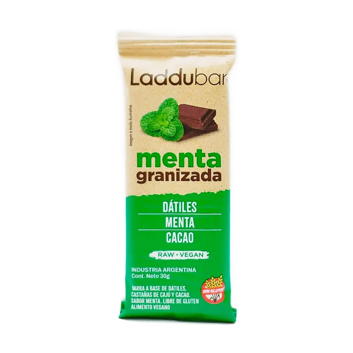 Laddubar - Barritas menta x 30 gr