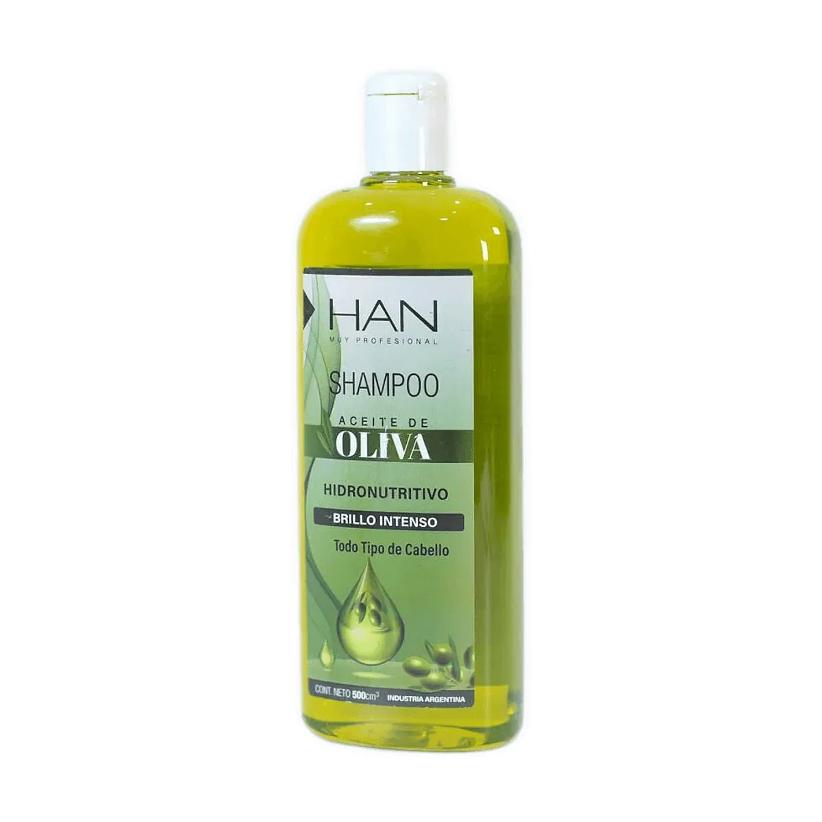 Han - Shampoo aceite de oliva hidronutritivo x 500 cc