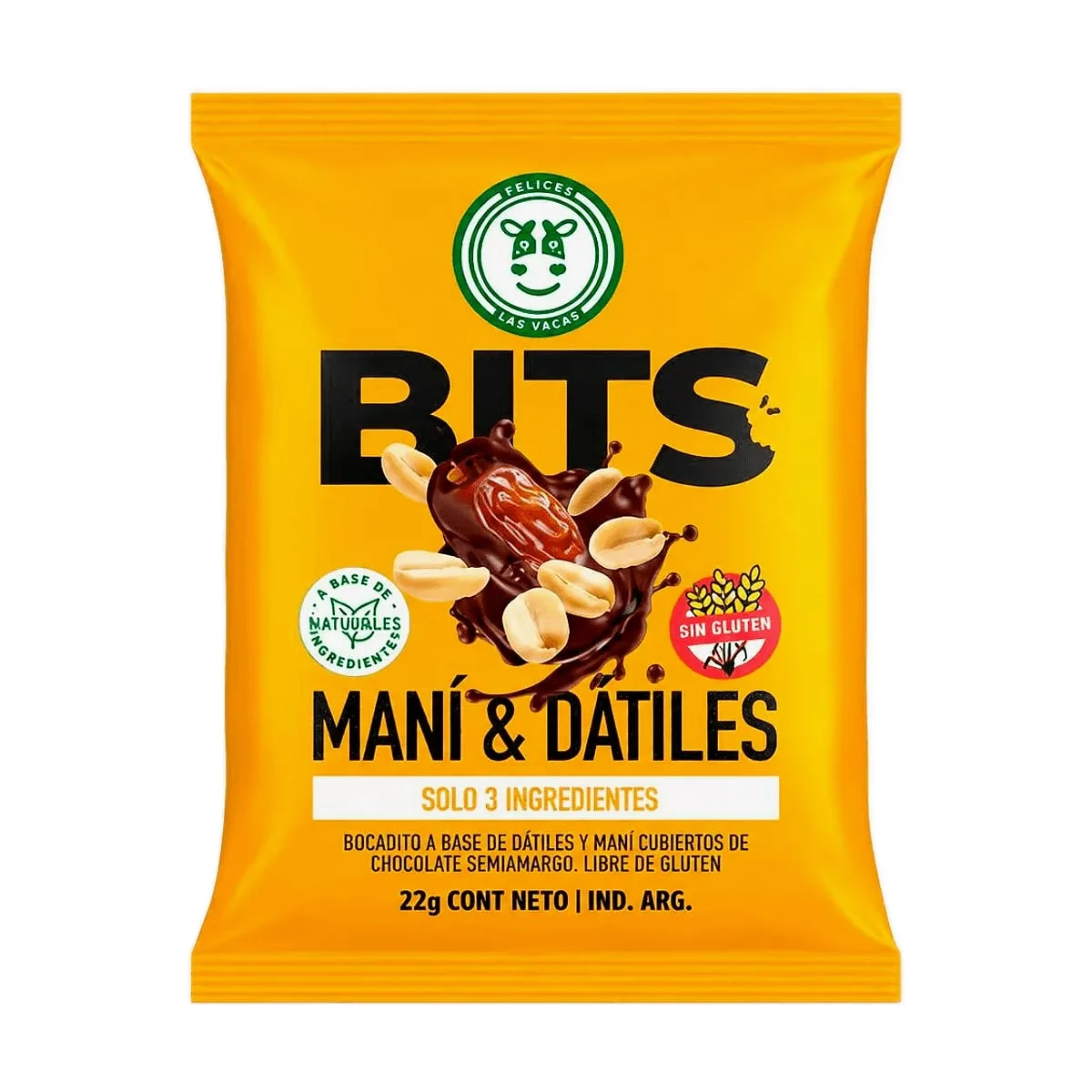 Felices Las Vacas - Bits mani y datiles x 22 gr