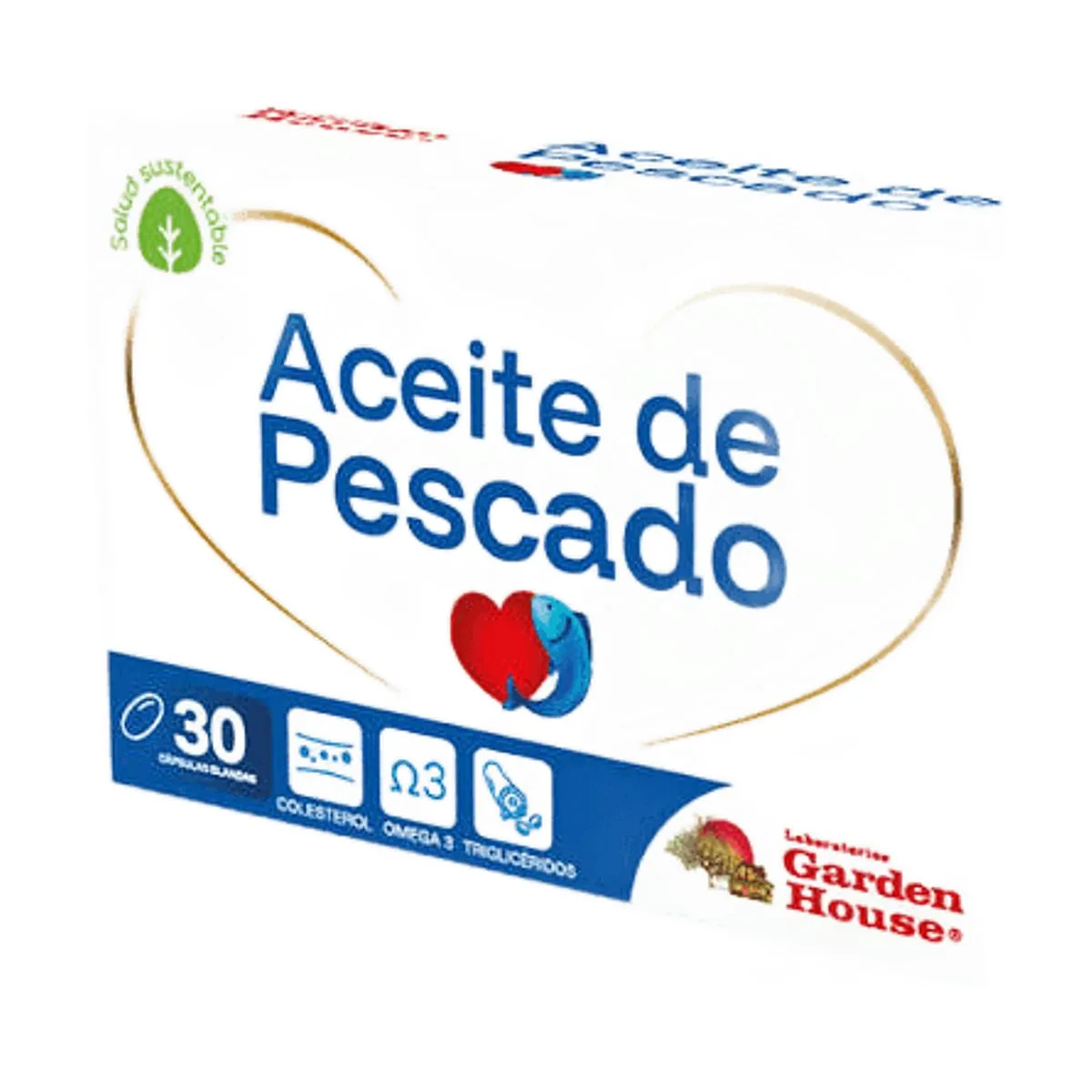 Garden House - Aceite de pescado x 30 comp