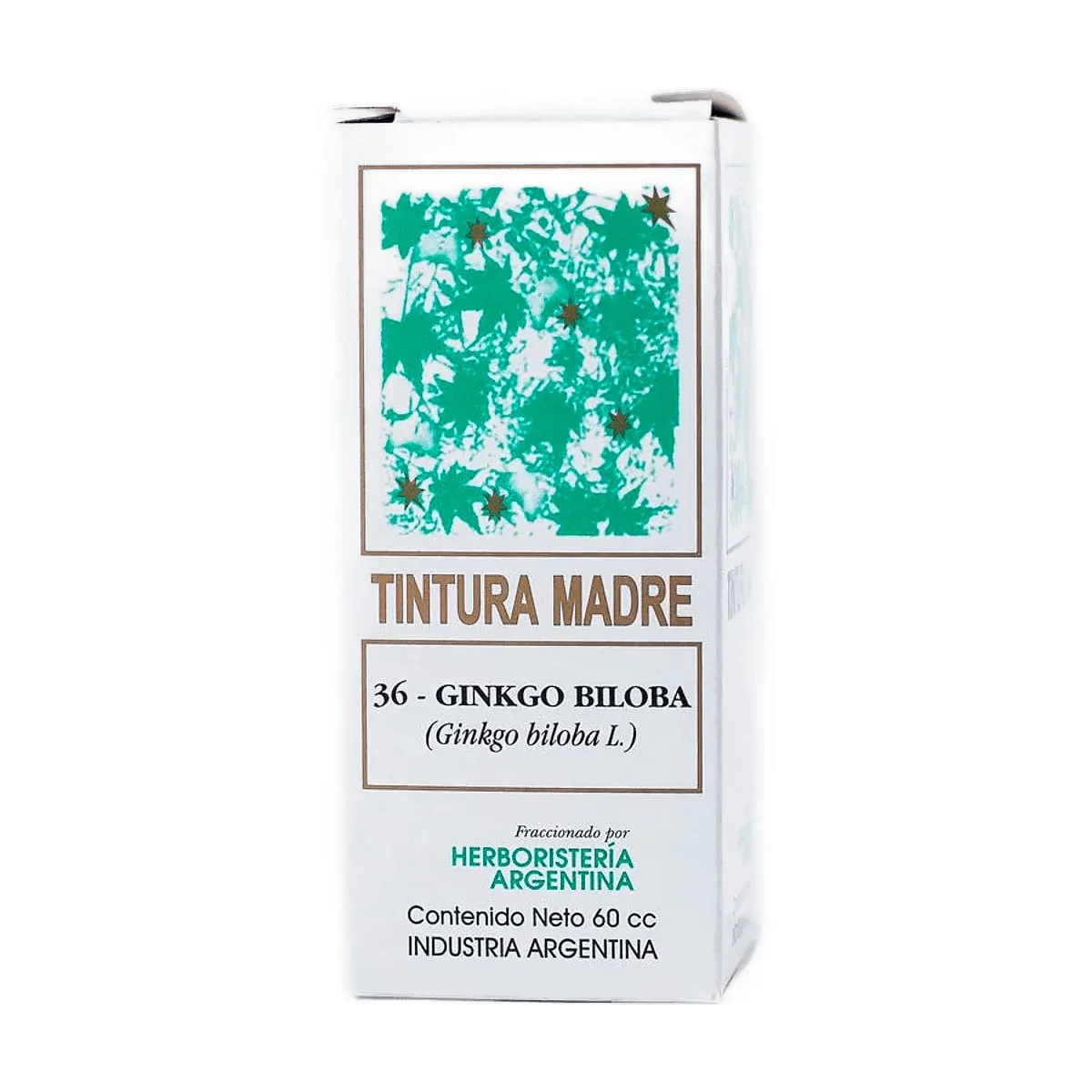 Drogueria Argentina - Tintura madre ginkgo biloba x 60 cc