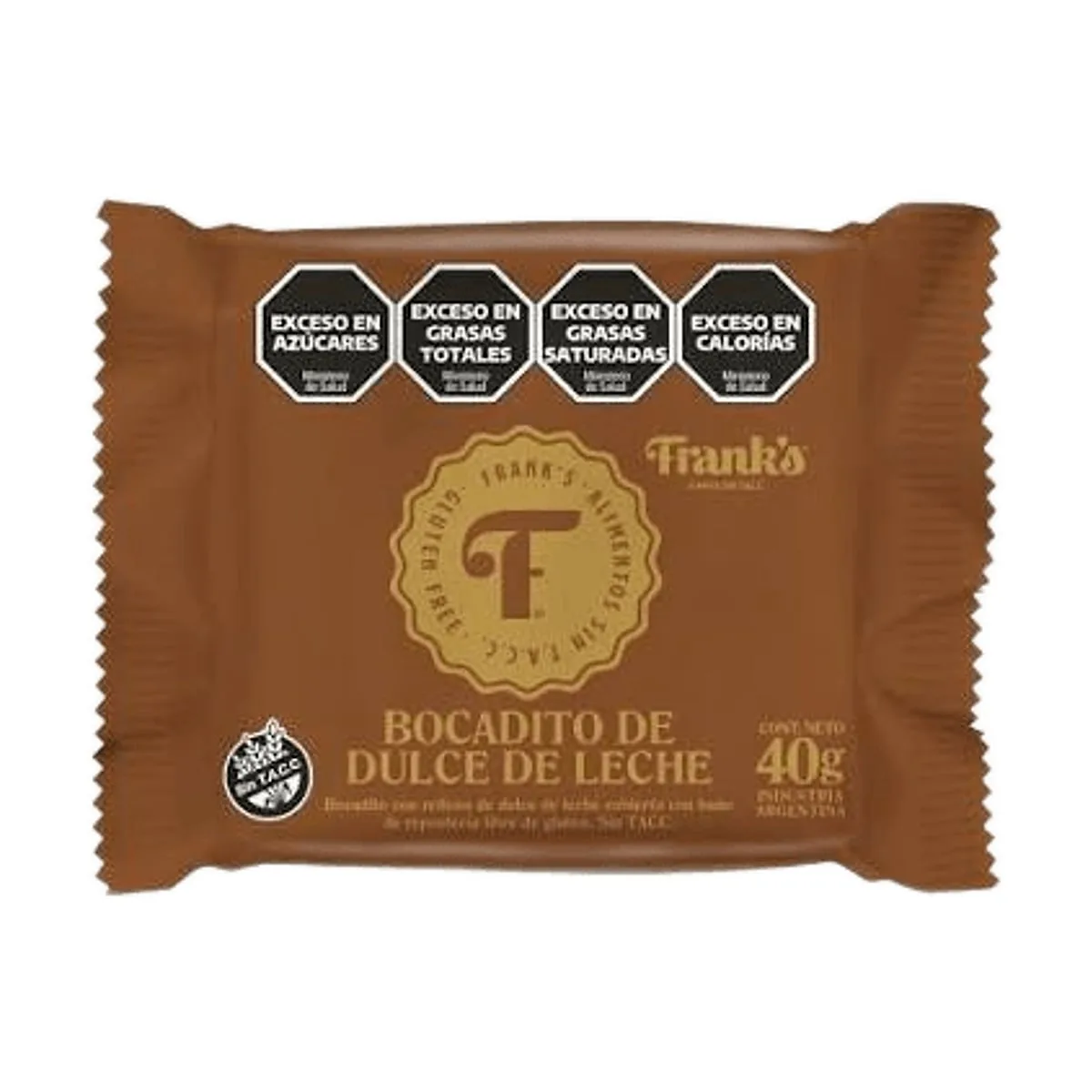 Franks - Bocadito de dulce de leche x 40 gr