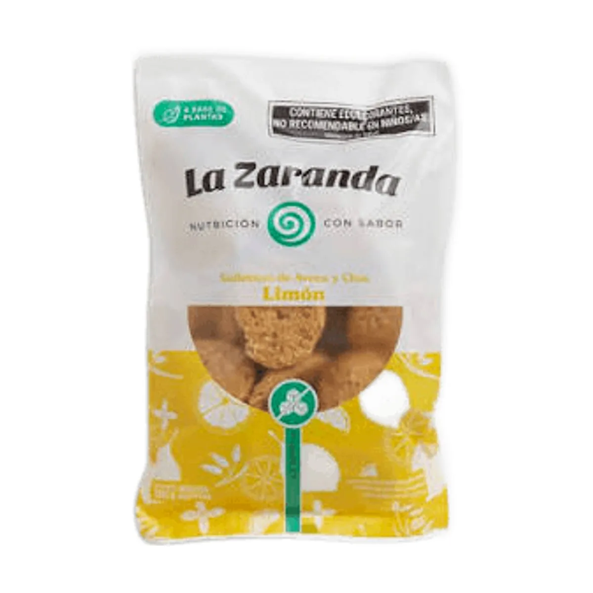 La Zaranda - Galletitas de avena y chía sabor limón s/a x 200 gr
