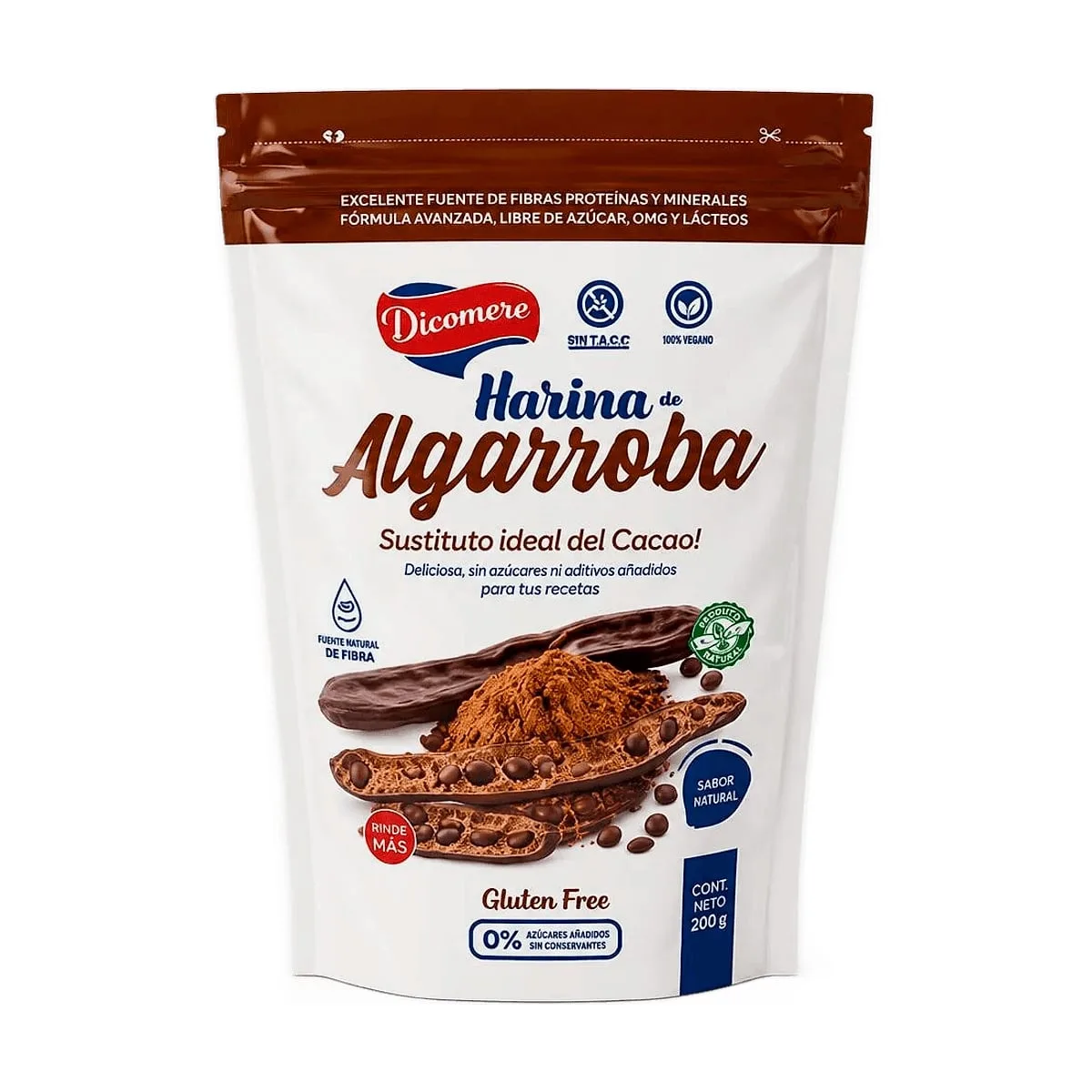 Dicomere - Harina de algarroba x 200 gr