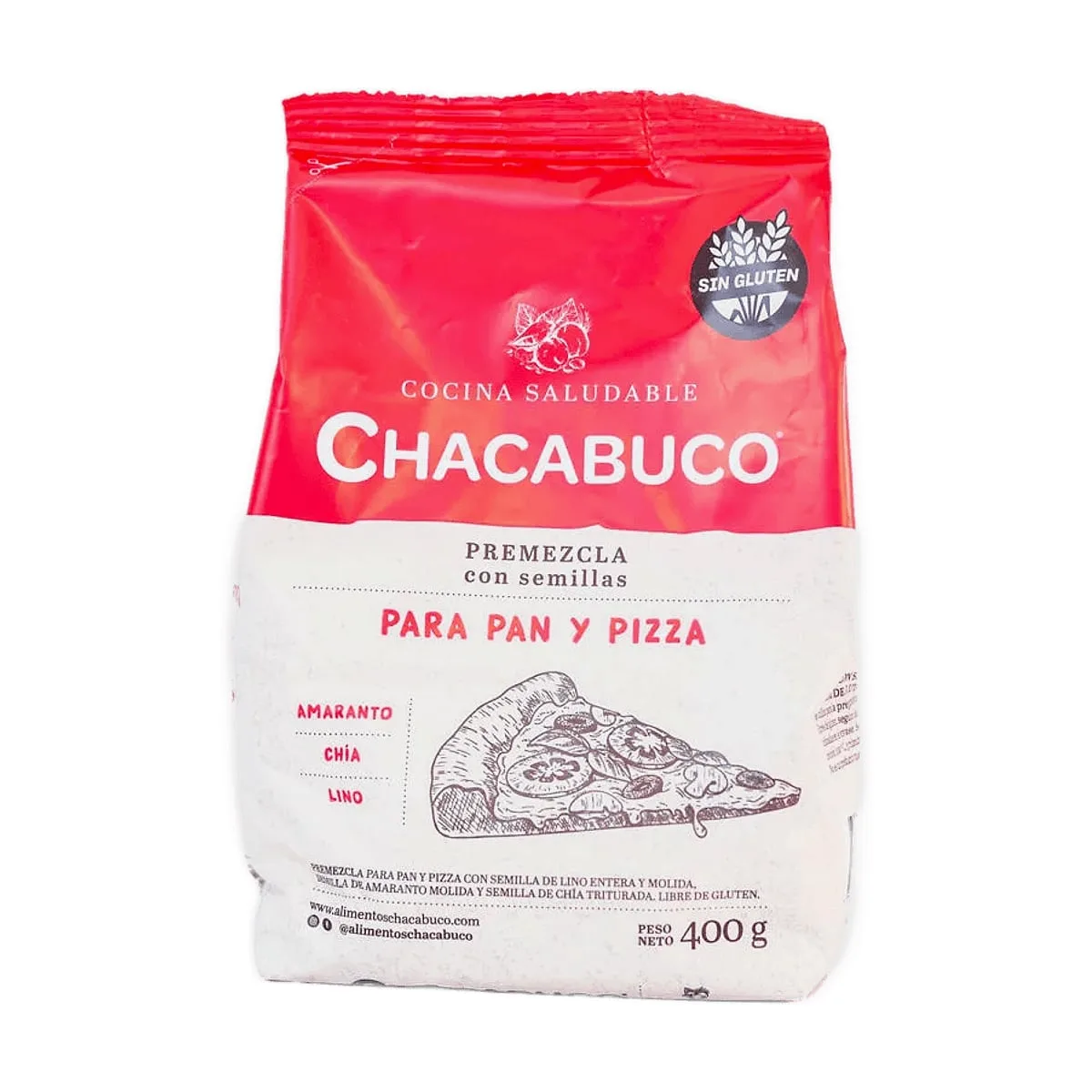Chacabuco - Premezcla con semillas para pan y pizza x 400 gr