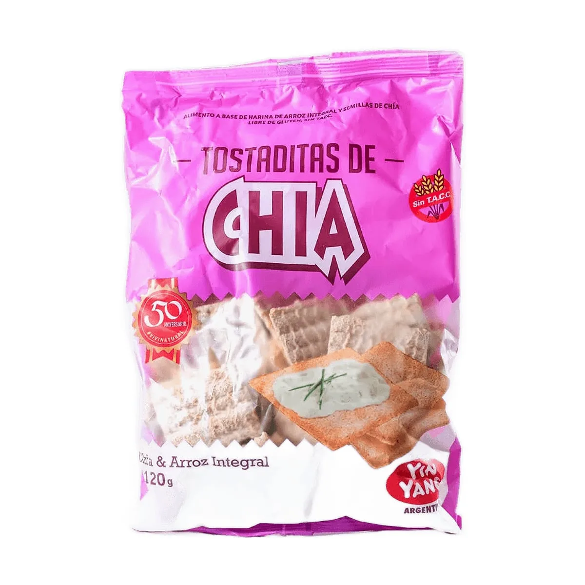 Yin Yang - Tostaditas de chia x 120 gr