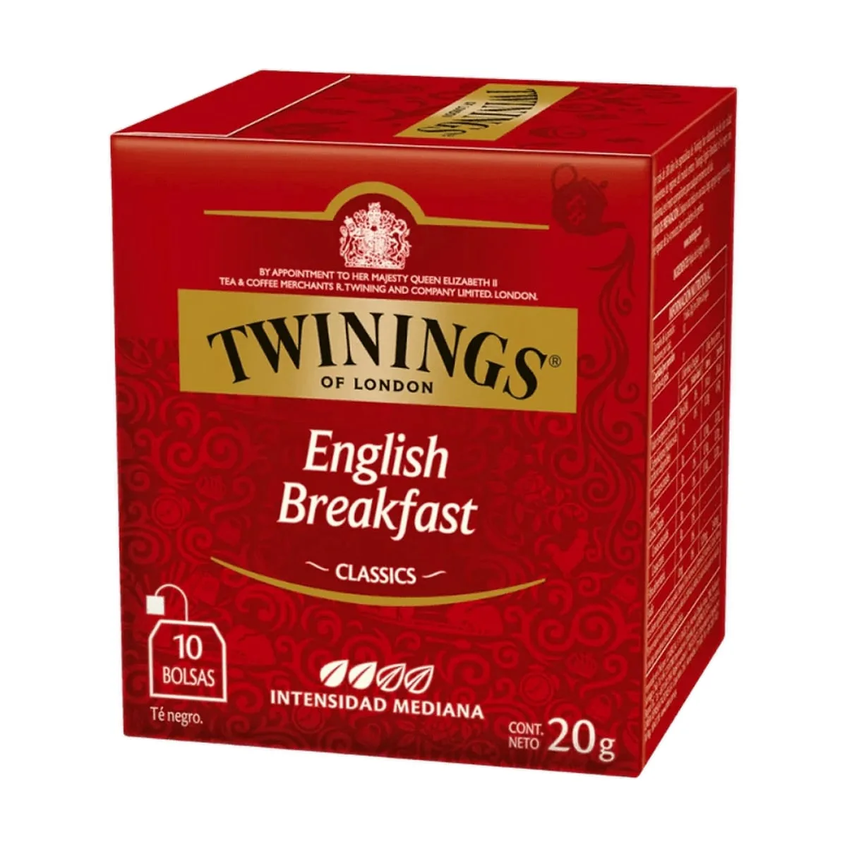 Twinings - Te english breakfast x 10 saq