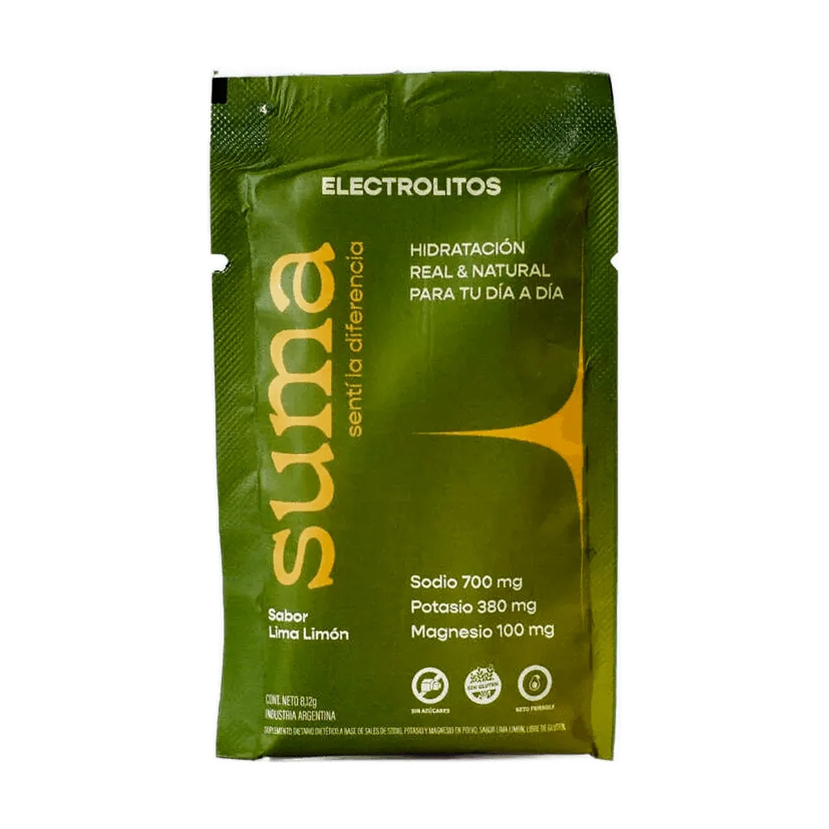 Suma - Electrolitos sabor lima limon x 9 gr