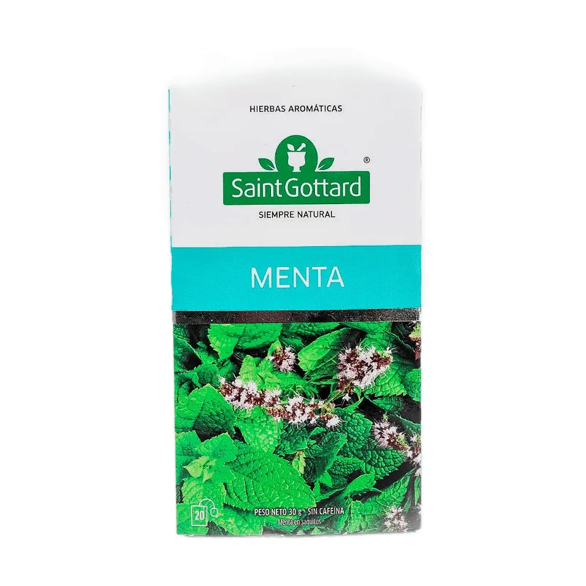 Saint Gottard - Té de menta x 20 saq