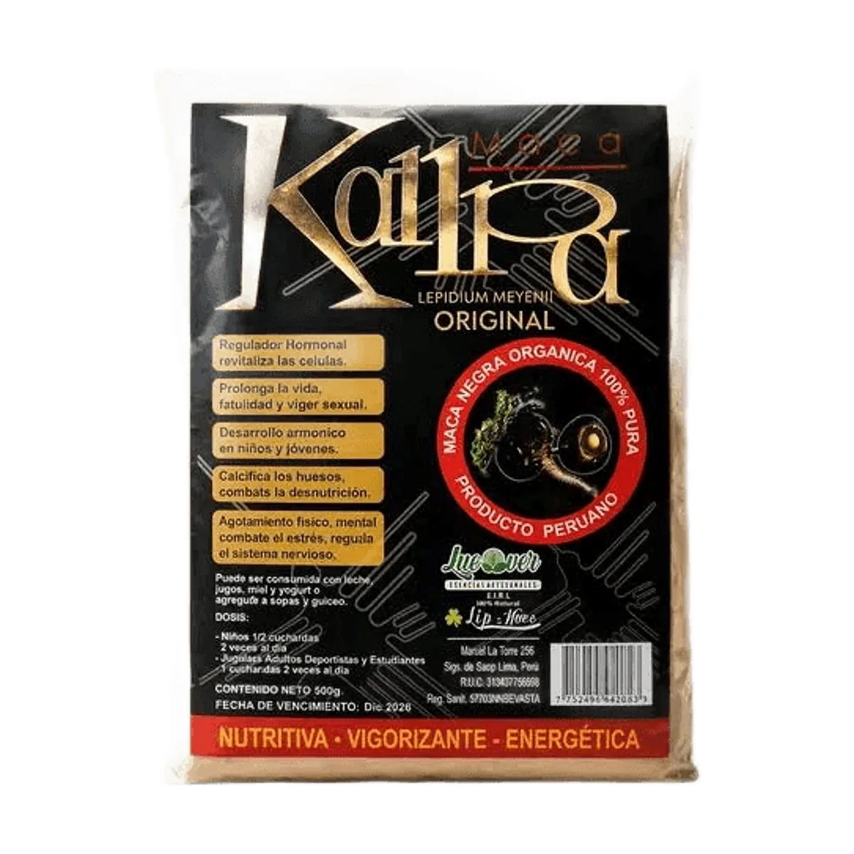 Kalpa - Maca negra x 500 gr