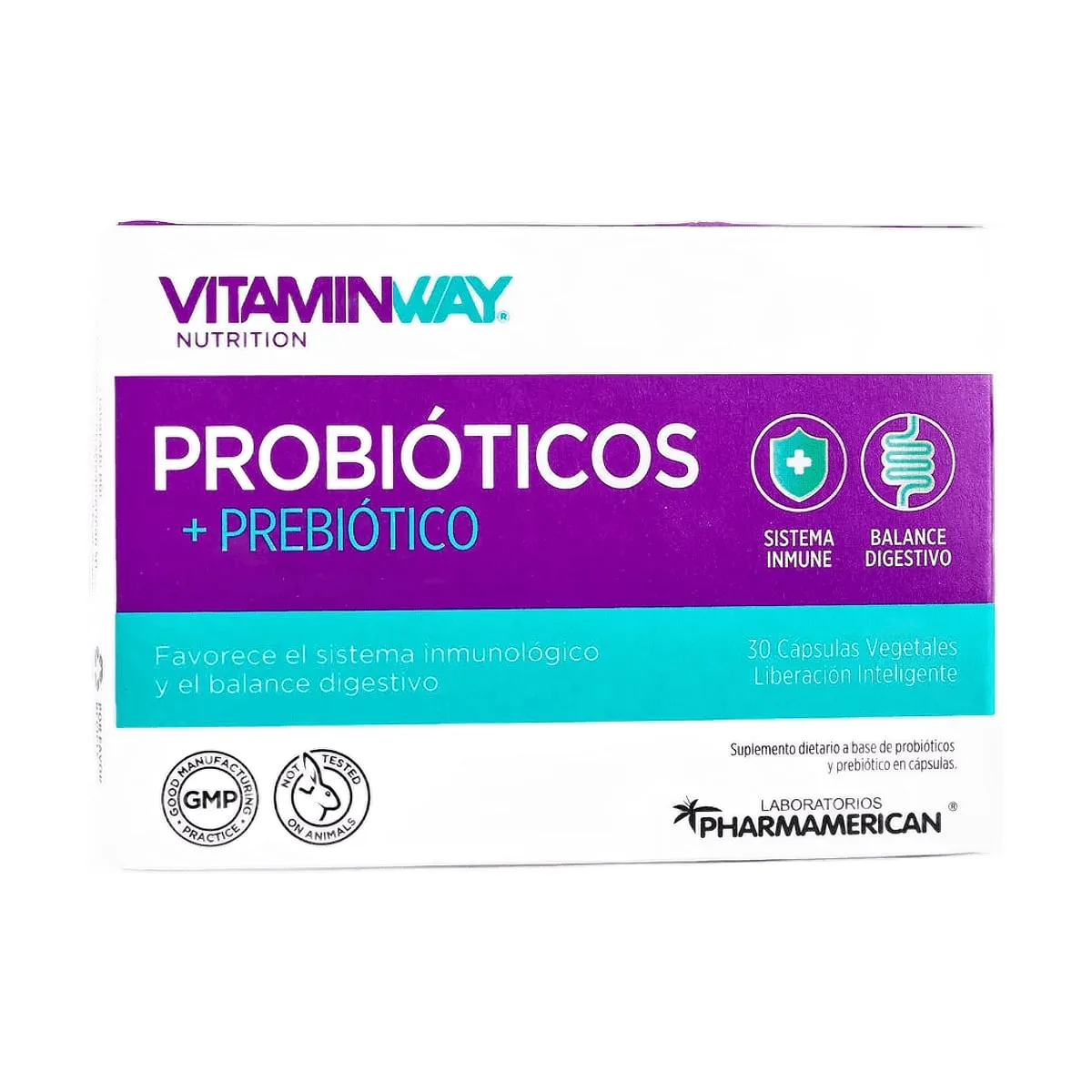 Vitamin Way - Probiotico + prebiotico x 30 cap