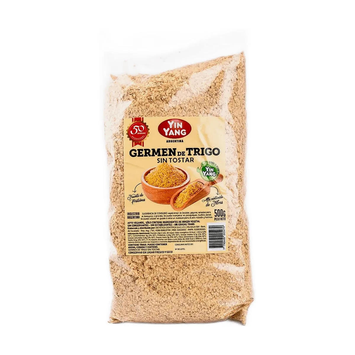 Yin Yang - Germen de trigo sin tostar x 500 gr