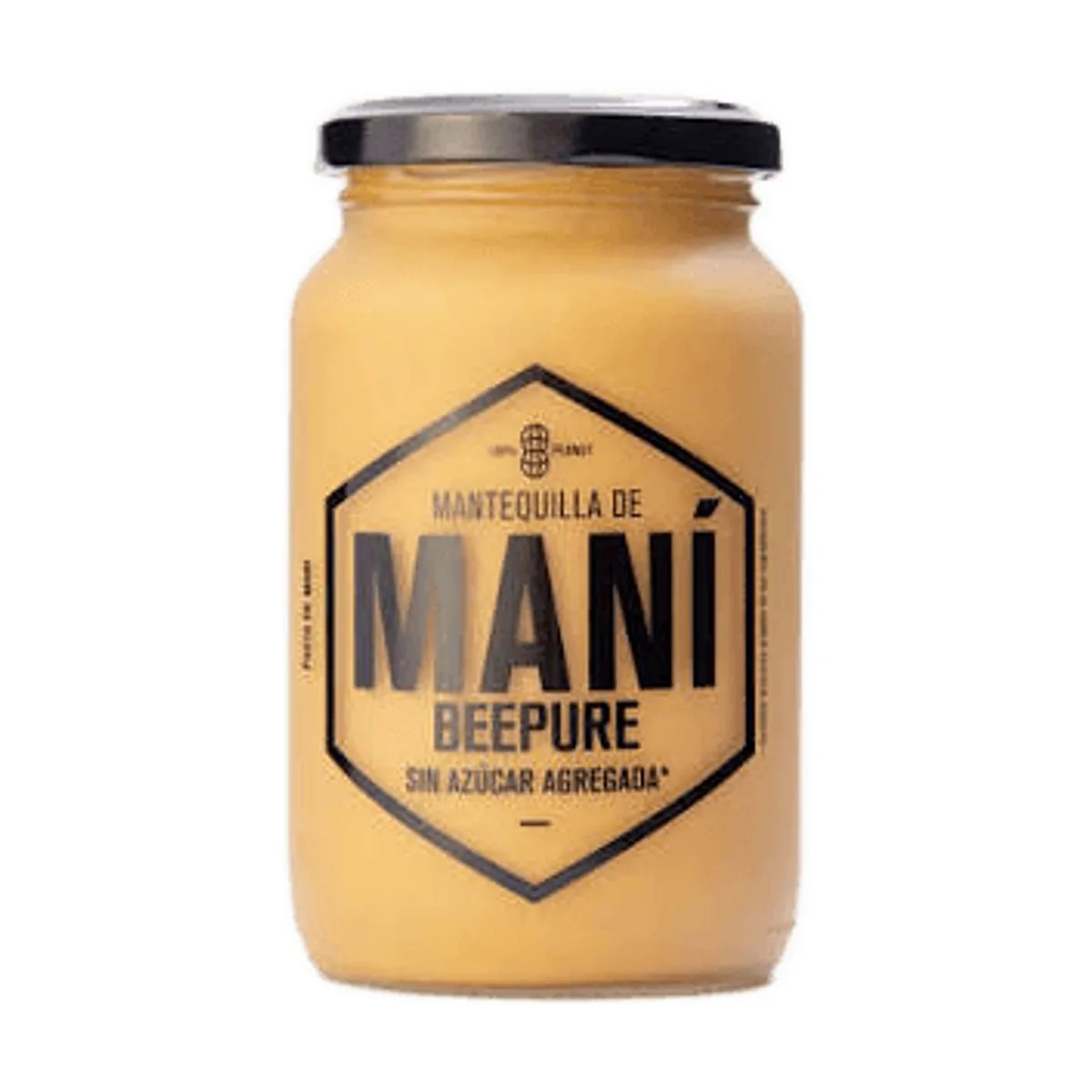 Bee Pure - Mantequilla de mani s/a x 400 gr