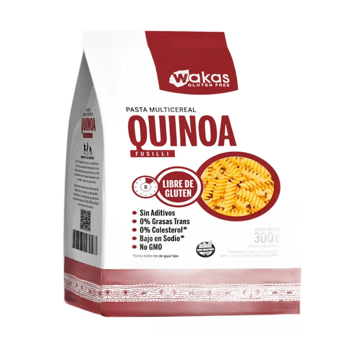 Wakas - Pastas multicereal con quinoa x 300 gr