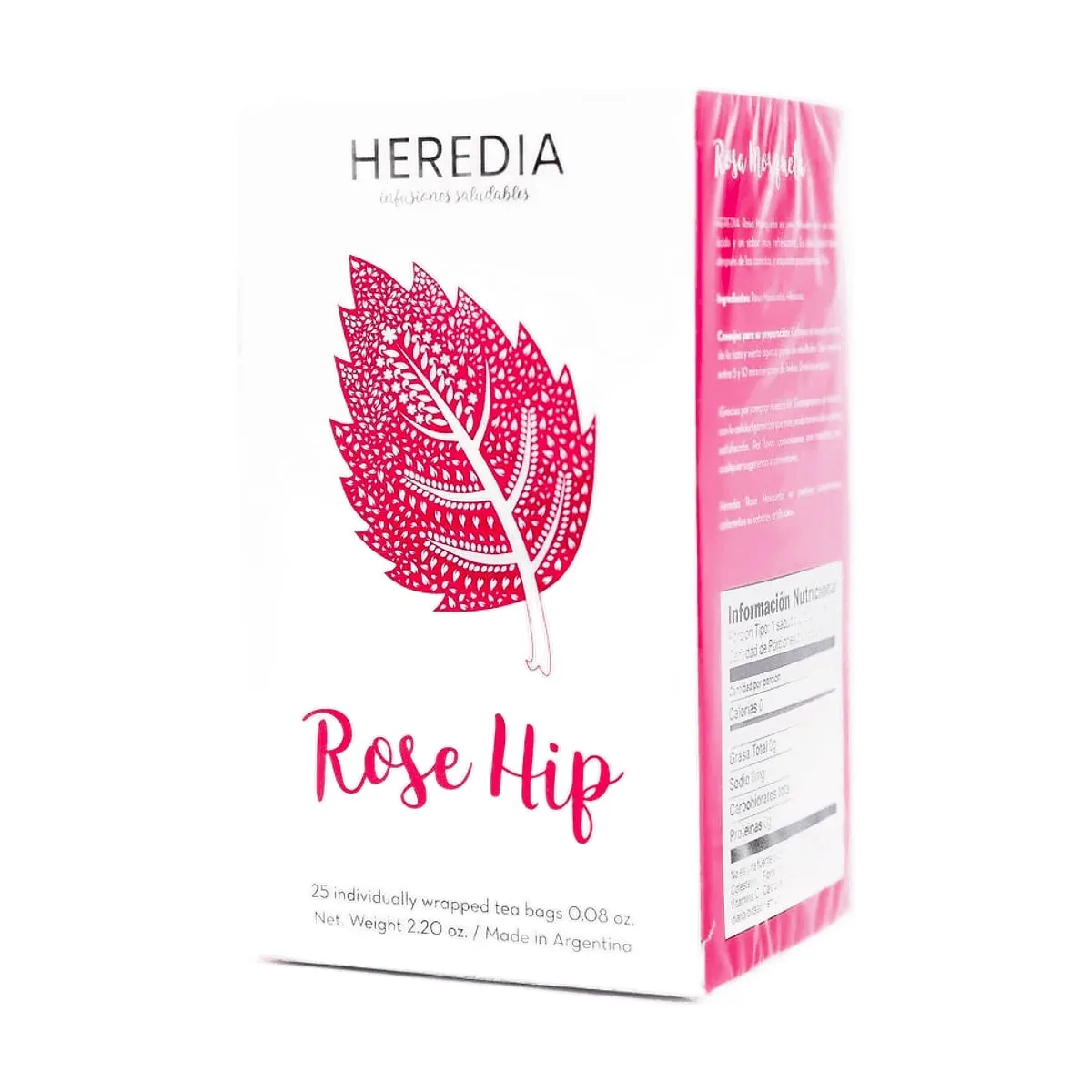 Heredia - Te rosa mosqueta x 25 saq
