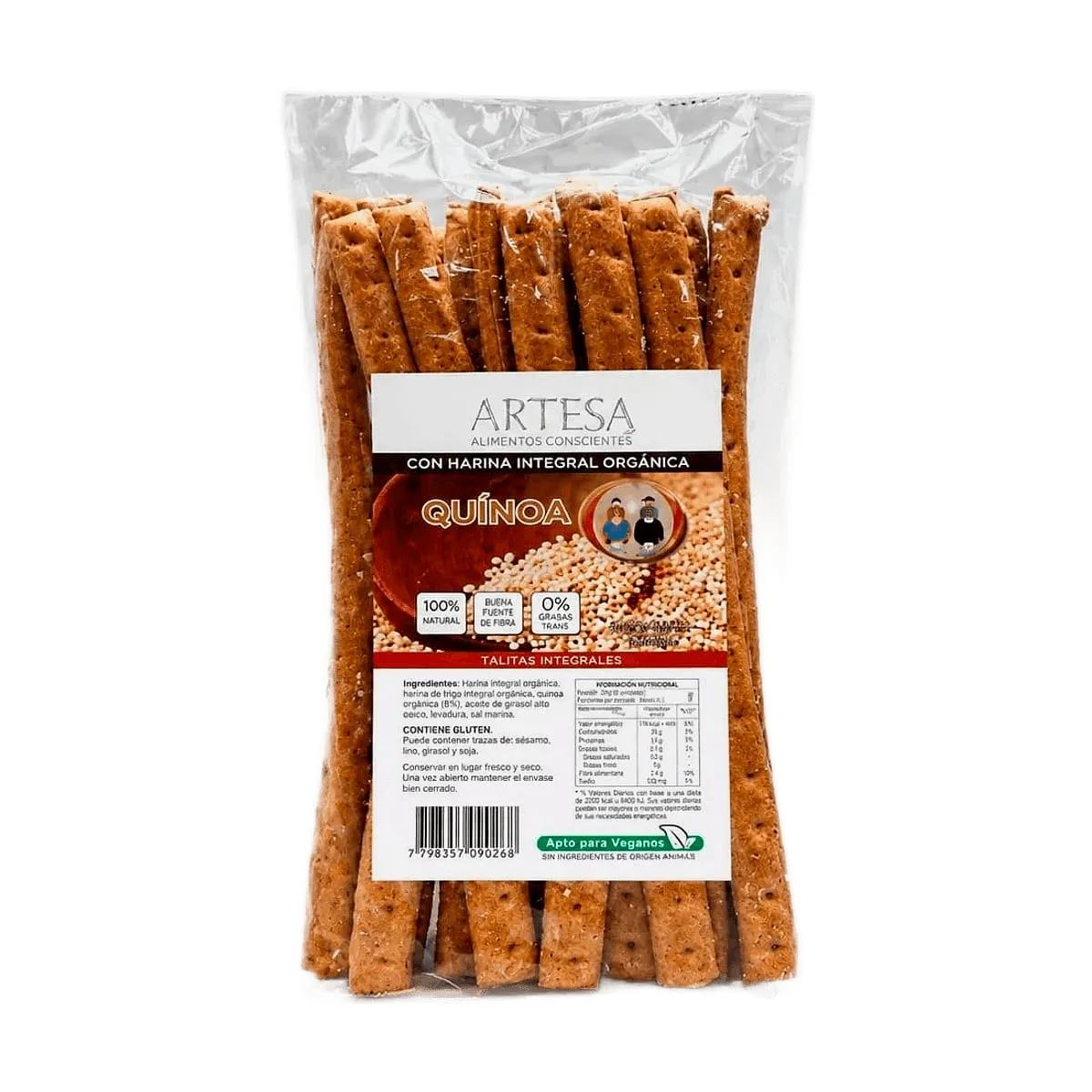 Artesa - Talitas de quinoa x 140 gr