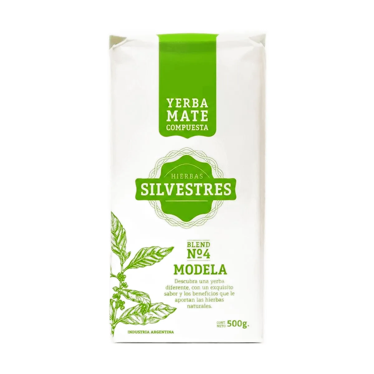 Hierbas Silvestres - Yerba mate modela x 500 gr