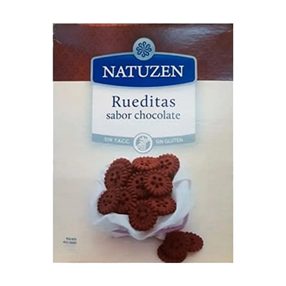 Natuzen - Galletas rueditas sabor chocolate x 180 gr