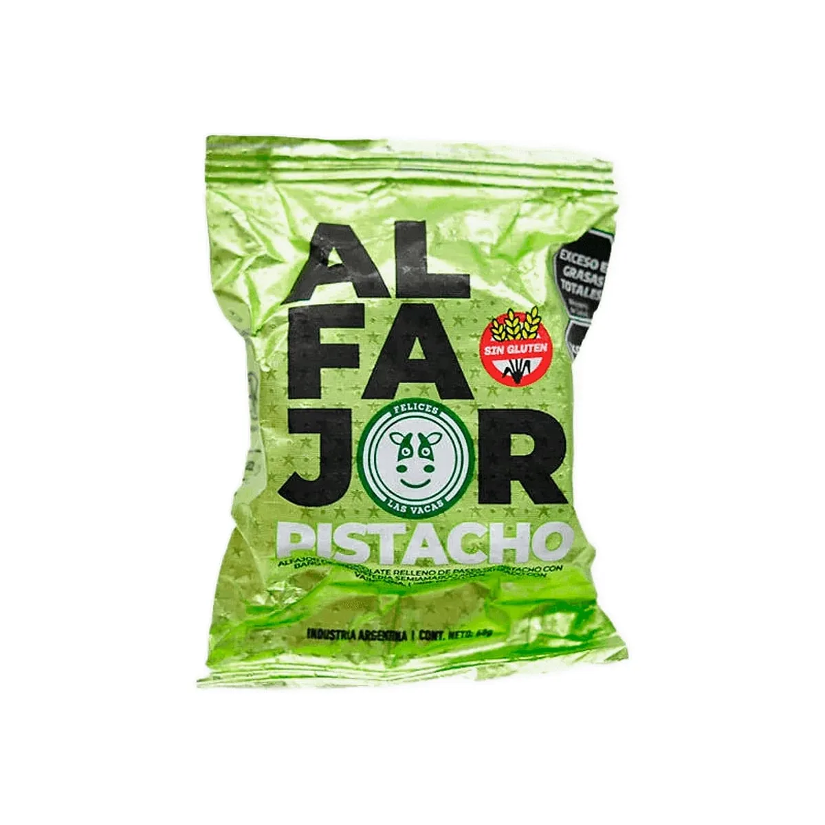Felices Las Vacas - Alfajor de pistacho x 60 gr