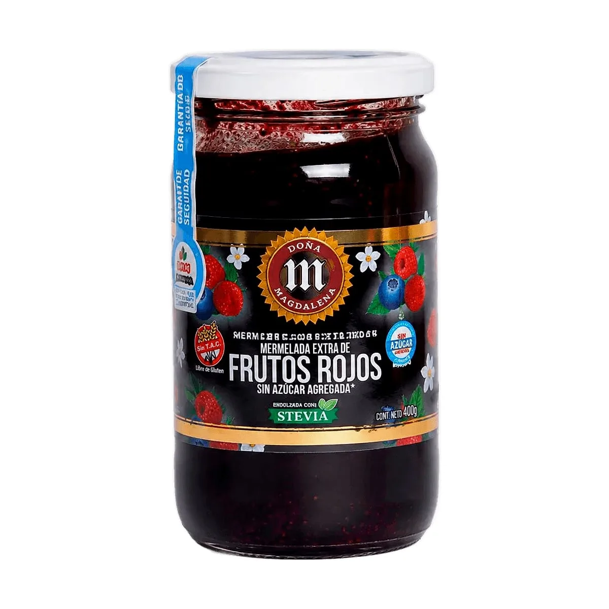 Doña Magdalena - Mermelada de frutos rojos sin azucar x 400 gr