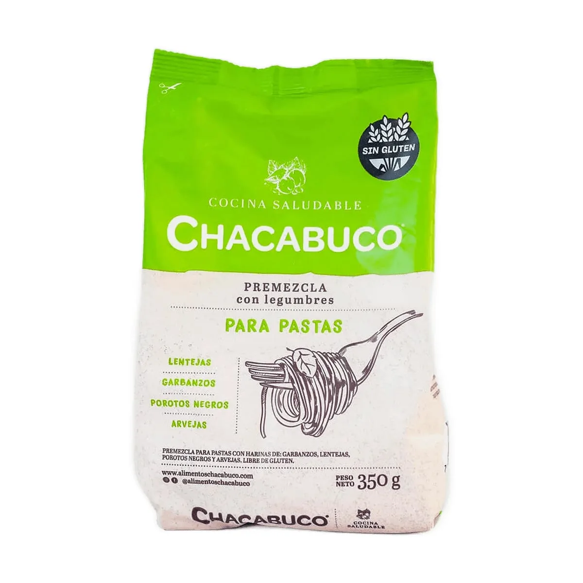 Chacabuco - Premezcla con legumbres para pastas x 400 gr