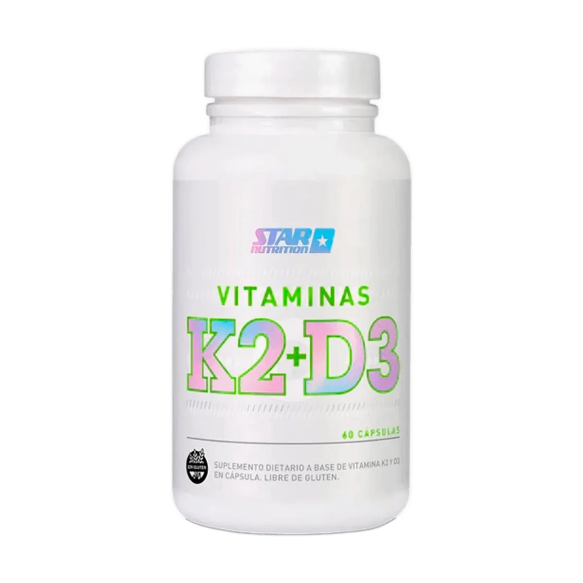 Star Nutrition - Vitamina k2 + d3 x 60 cap