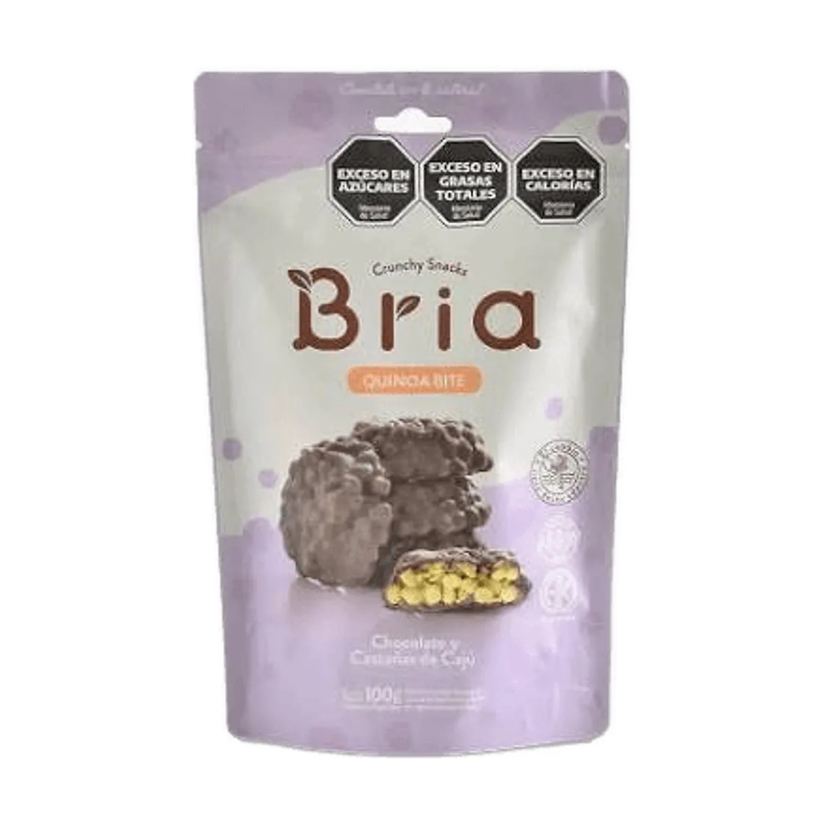 Bria - Quinoa bites con castañas de caju x 100 gr